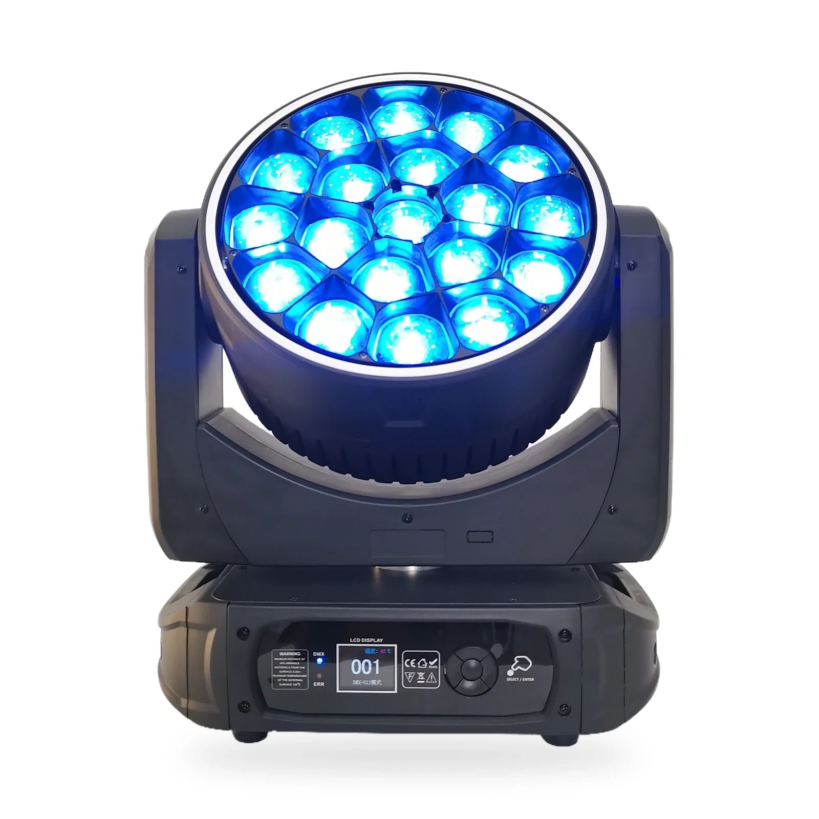 LA SOUNDX EYE1940 19 x 40W RGBW Rotating Bee-Eye Moving Head product image 06 delivery 101