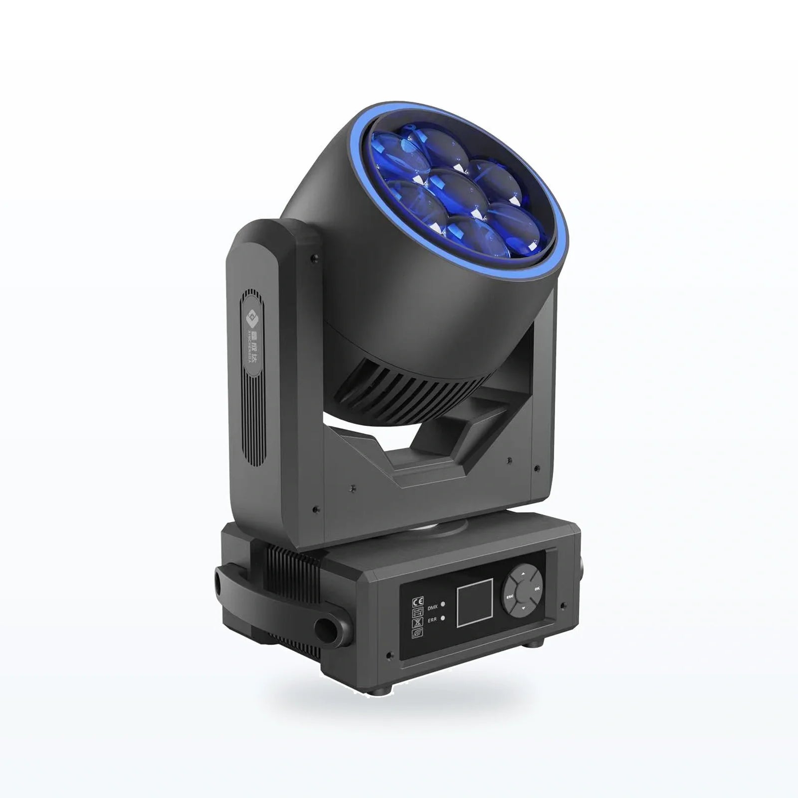 LA SOUNDX Mini 7 x 40W Bee-Eye Moving Head with LED Ring product image 06 delivery 021