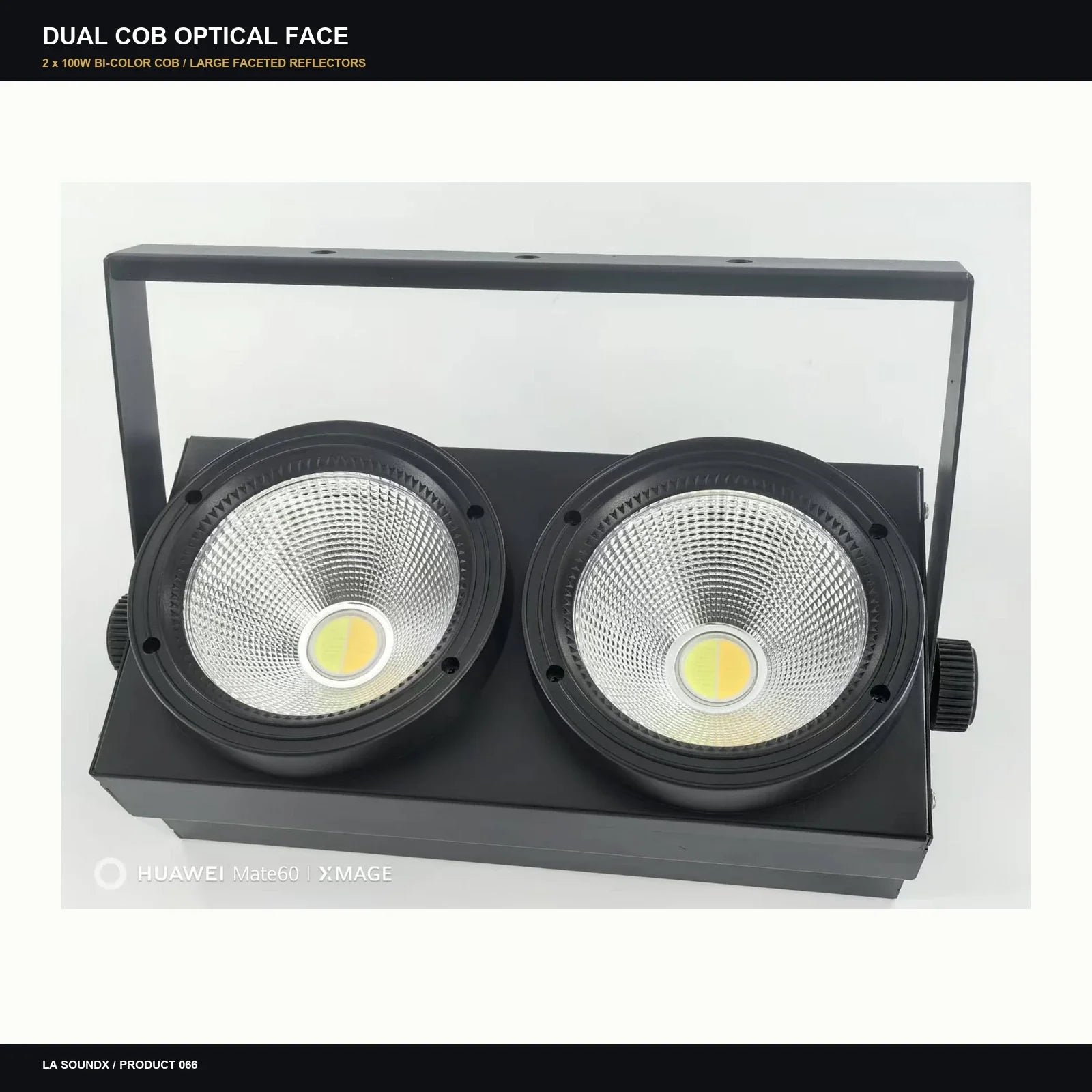 LA SOUNDX Dual-eye bi-color COB audience blinder product image 06 delivery 066