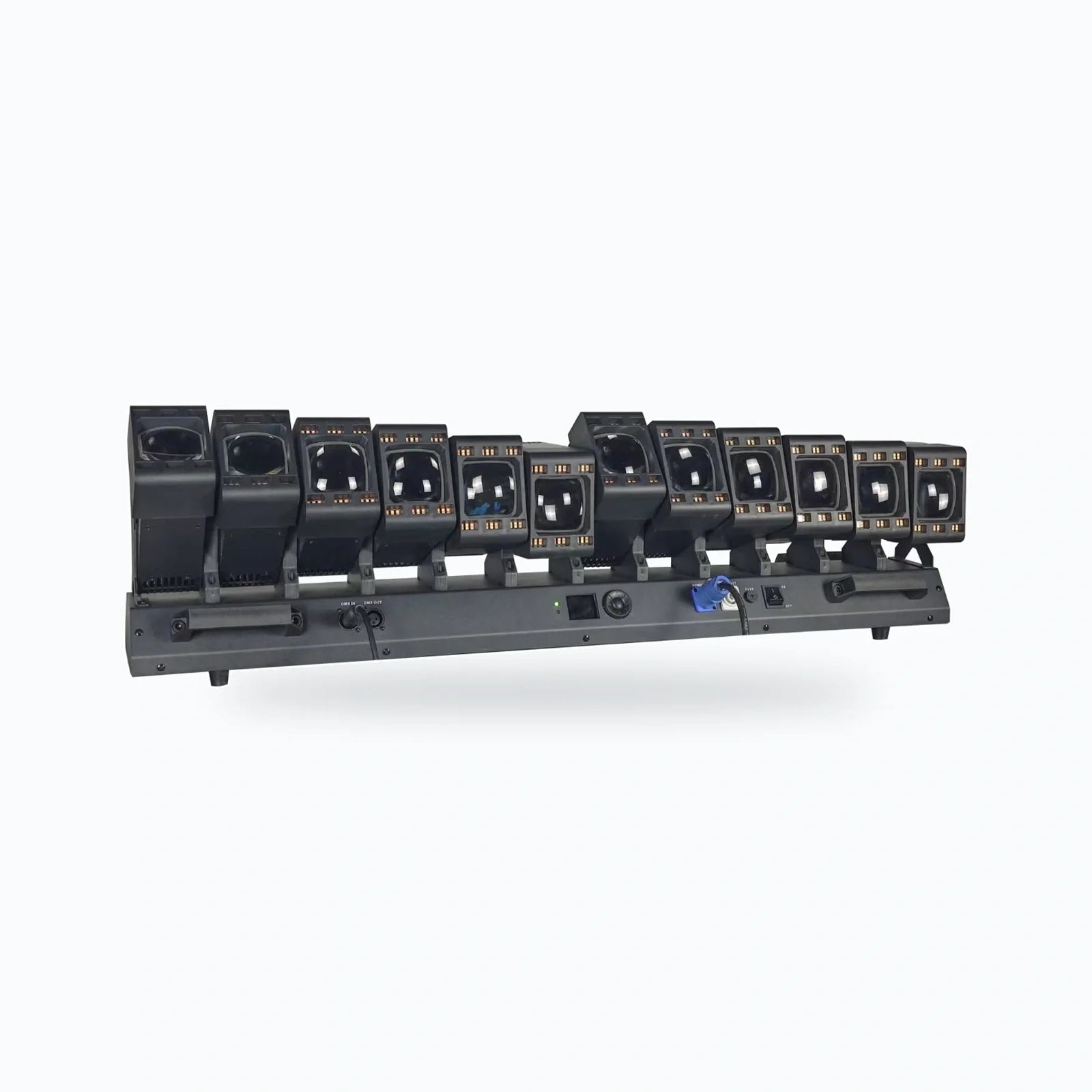 LA SOUNDX 12-head RGBW kinetic pixel bar with auxiliary light product image 06 delivery 031