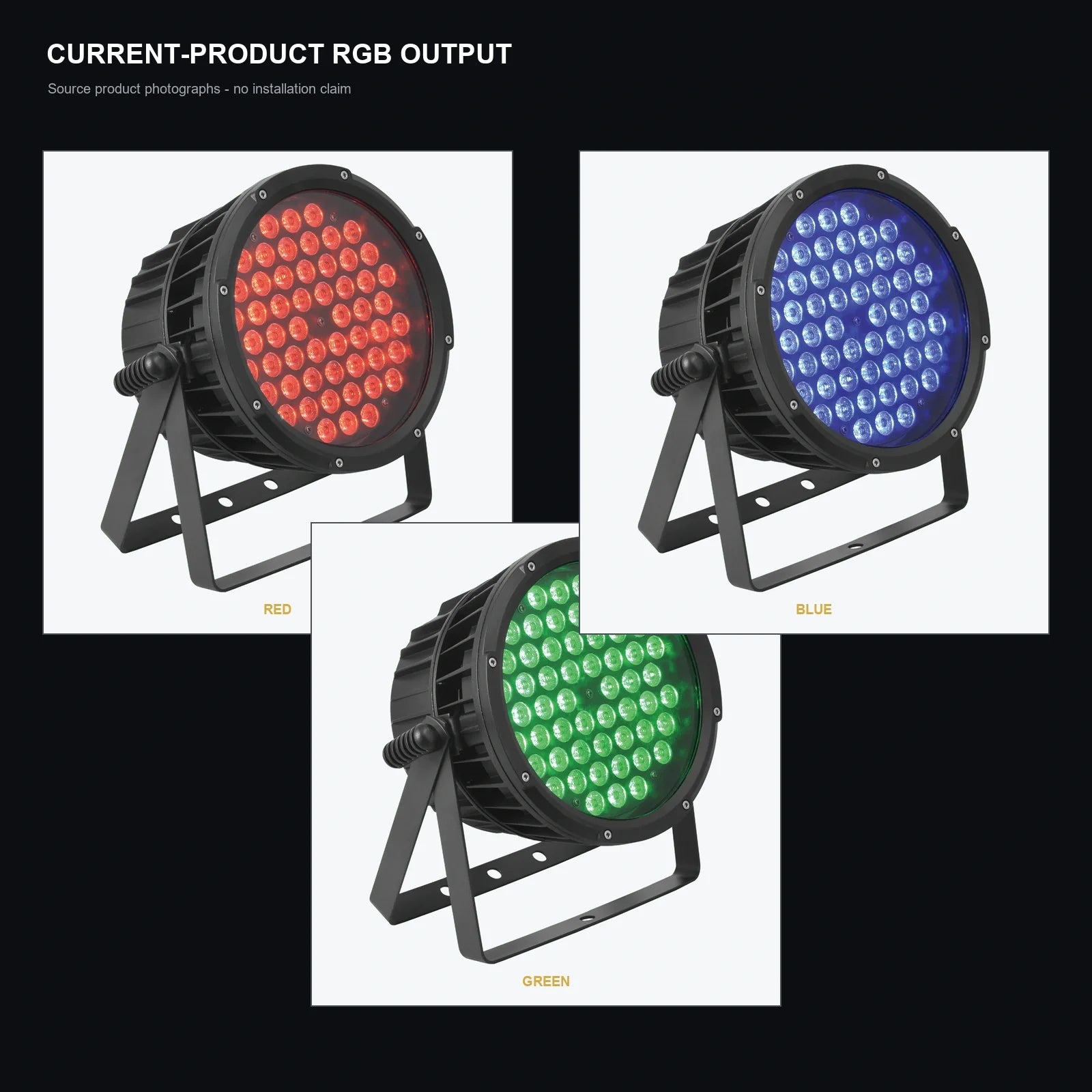 LA SOUNDX 54-LED professional Par light product image 07 delivery 053