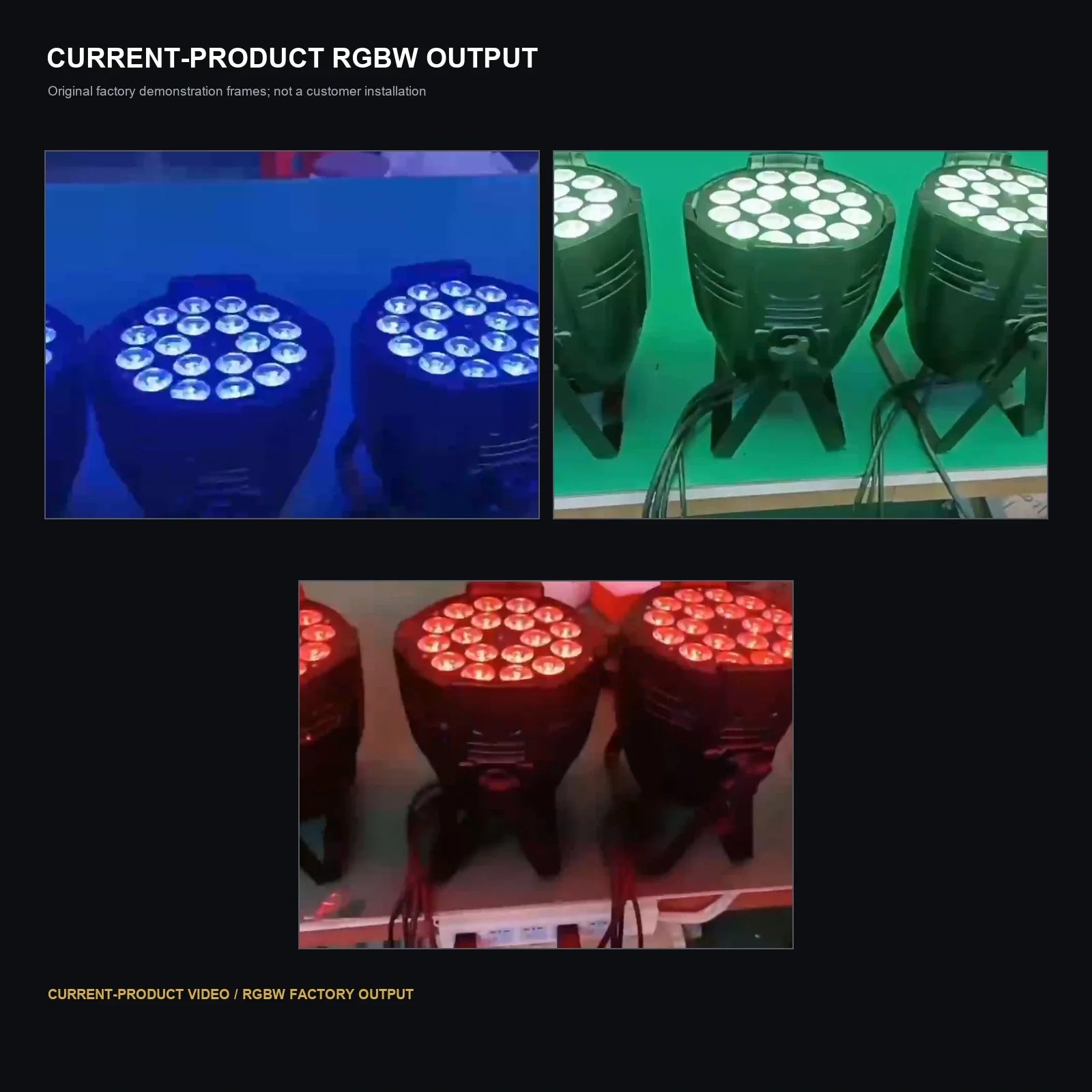 LA SOUNDX 18 x 8W RGBW 4-in-1 LED PAR light product image 07 delivery 059