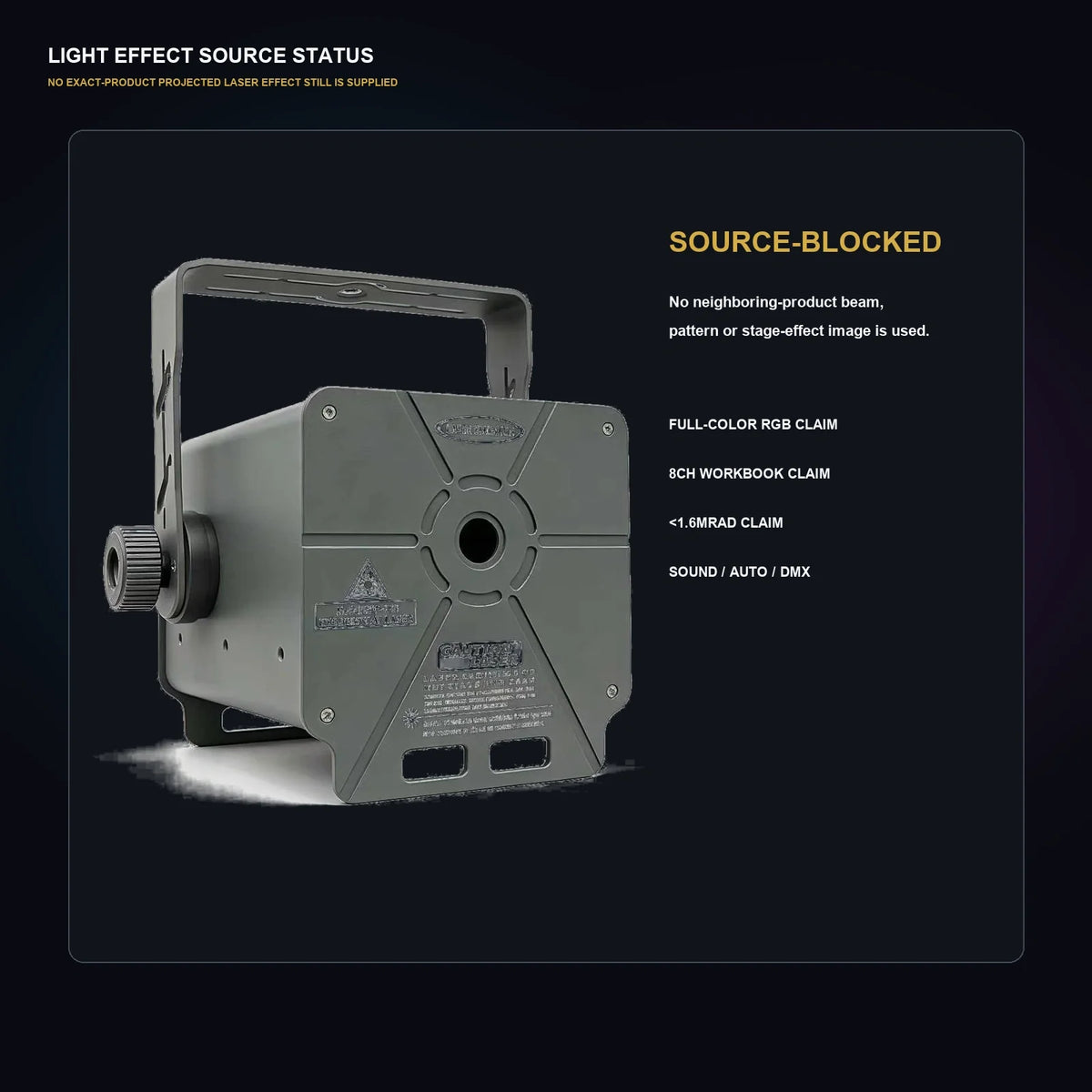 LA SOUNDX GSP 20W High Speed RGB Laser product image 09 delivery 159