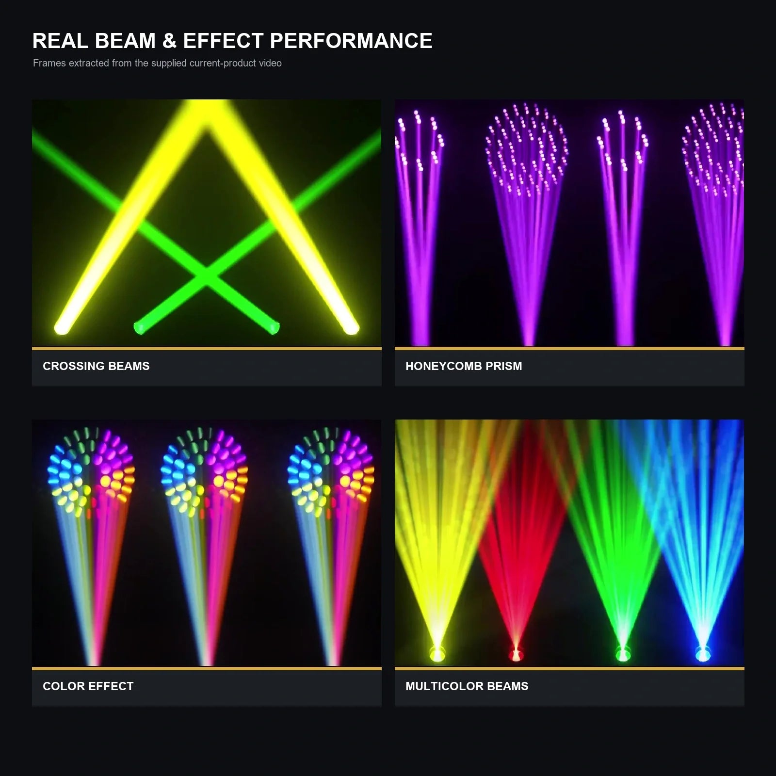 LA SOUNDX 380W Moving Head Beam Light product image 07 delivery 008