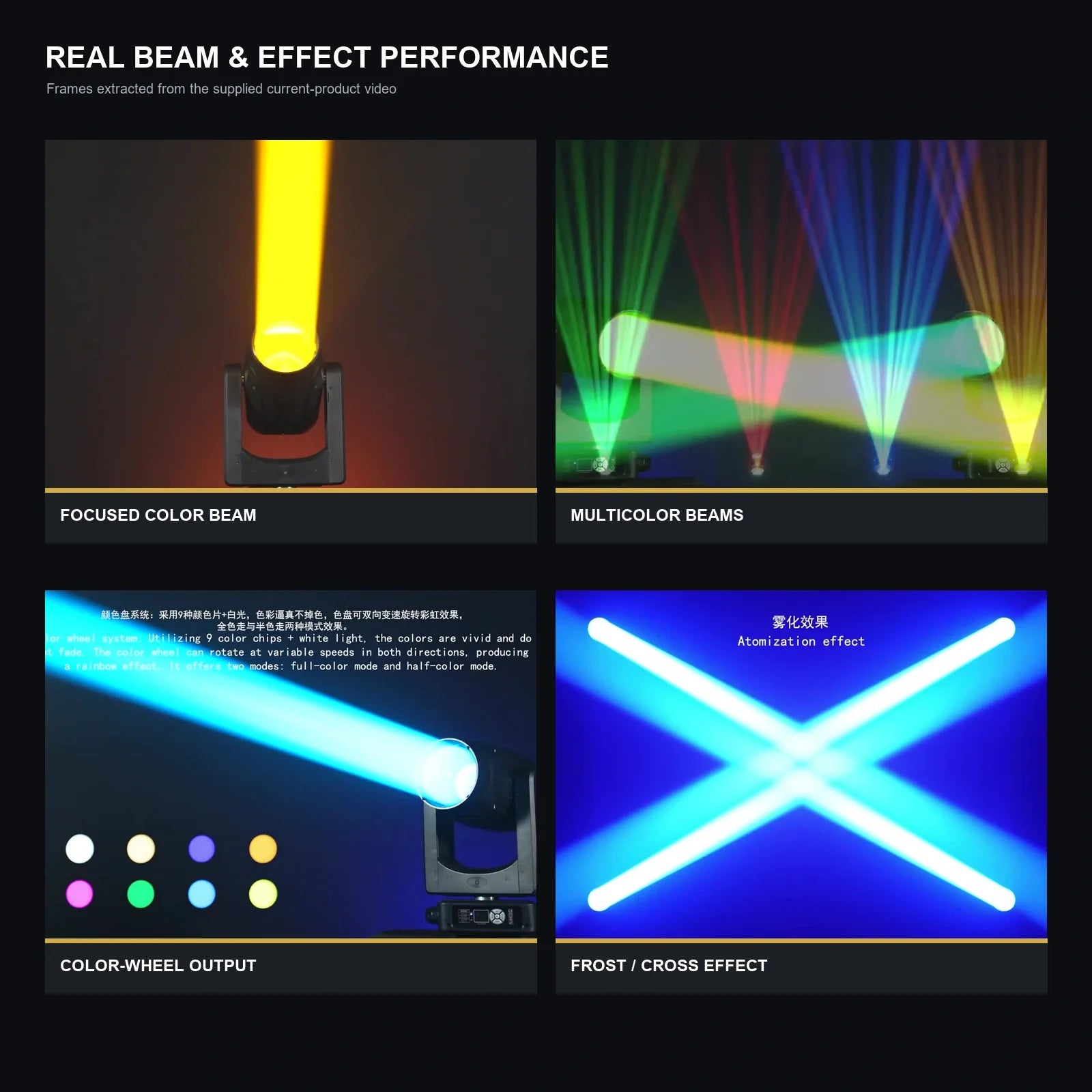 LA SOUNDX 450W LED Module Beam Moving Head product image 07 delivery 016