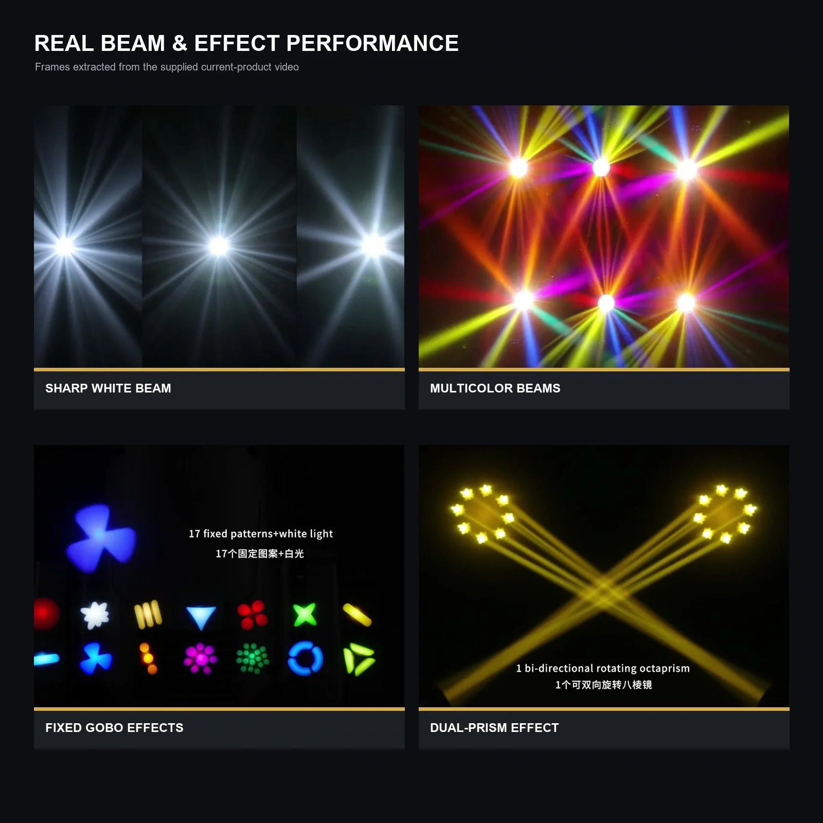 LA SOUNDX 300W LED Module Beam Moving Head product image 07 delivery 015