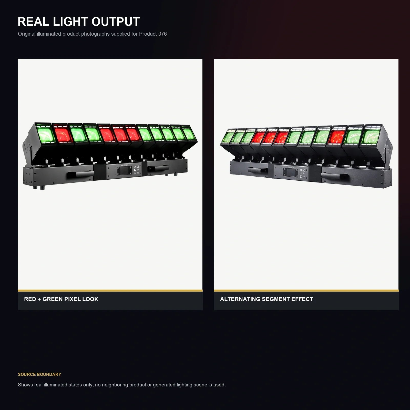 LA SOUNDX V1260 Auxiliary Light Moving Beam Bar product image 07 delivery 076