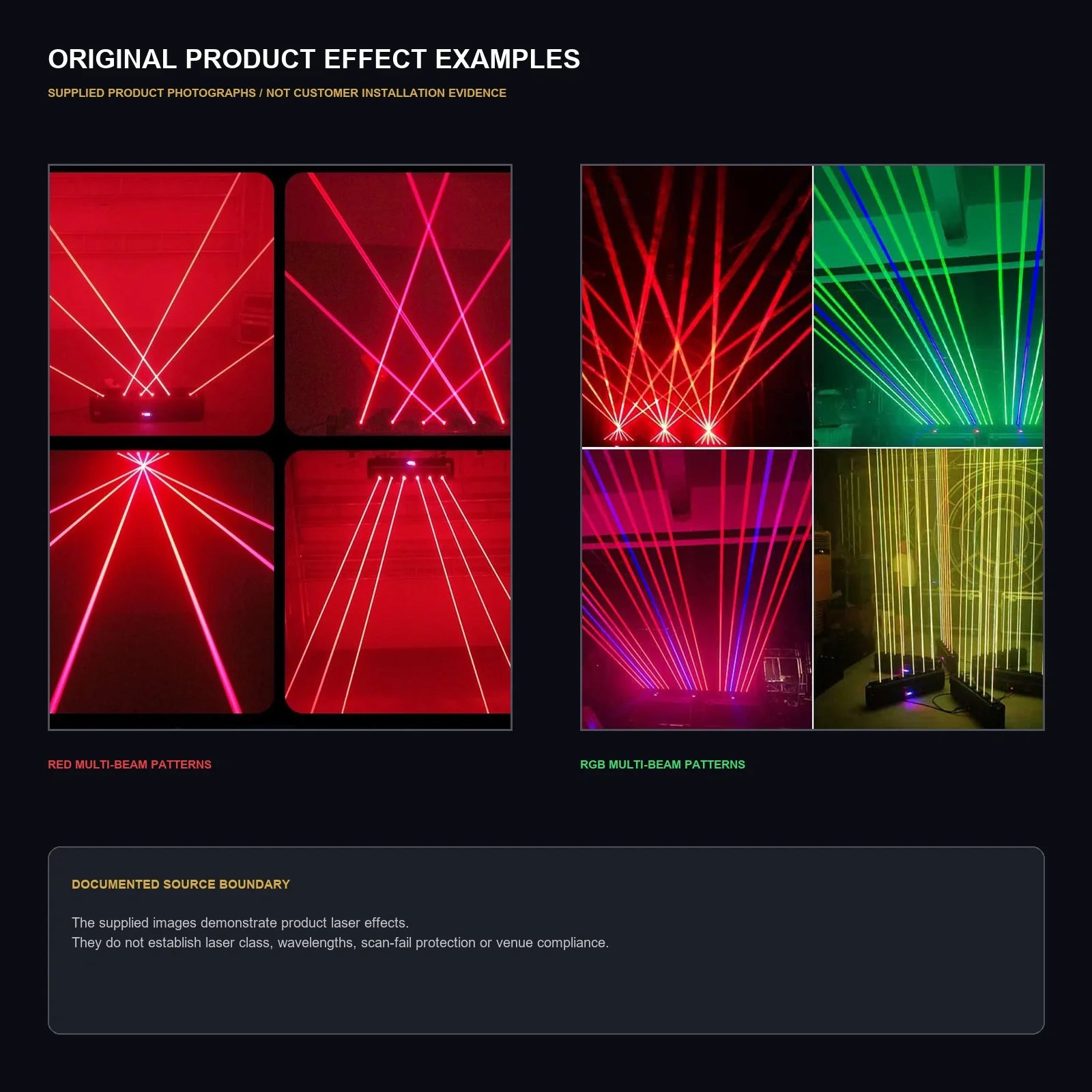 LA SOUNDX Six Eye Swing Laser Light product image 07 delivery 071