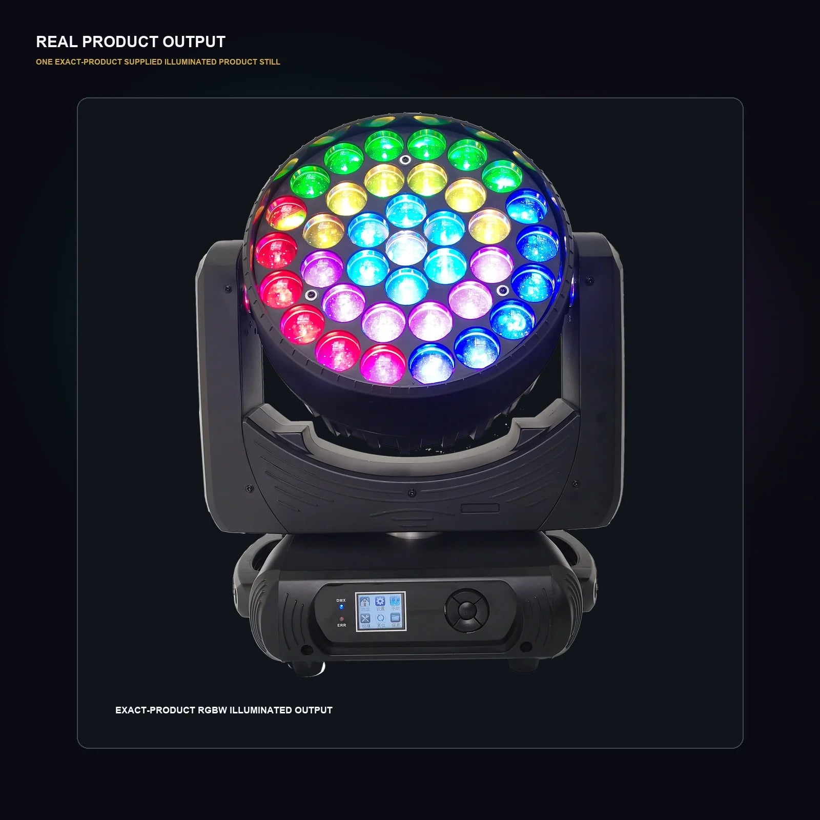LA SOUNDX WASH3715 37 x 15W RGBW Zoom Wash Moving Head product image 07 delivery 133