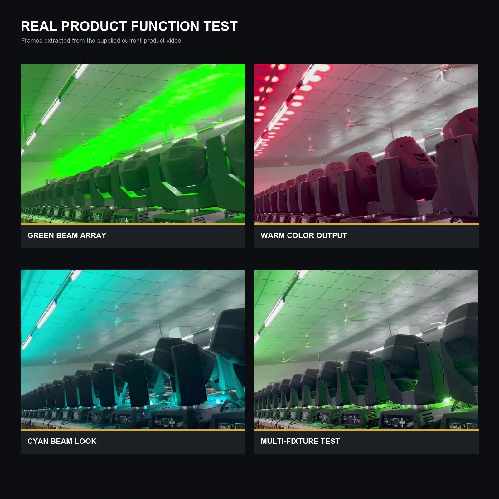 LA SOUNDX 230W Moving Head Beam Light product image 07 delivery 007