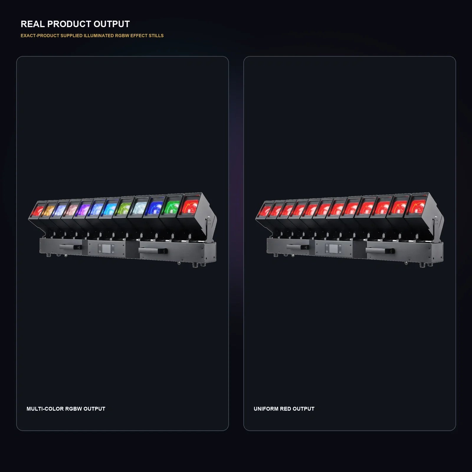 LA SOUNDX V1260 12 x 60W RGBW Moving Beam Bar product image 07 delivery 123