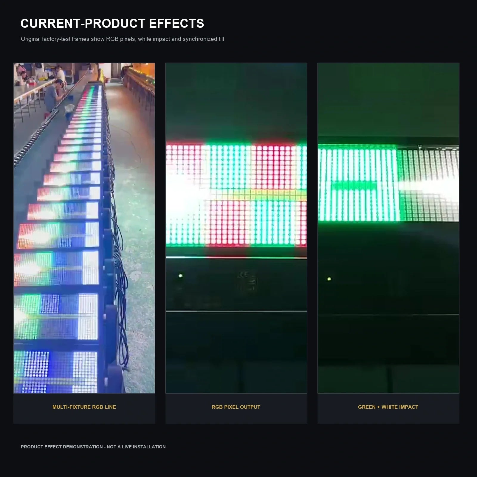 LA SOUNDX 12 + 12 Segment RGB + White Moving Head Strobe product image 07 delivery 058