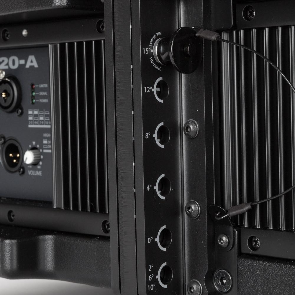 DHL 20A-DL20A Active line array, 2-way bi-amp, dual 10″ LF
