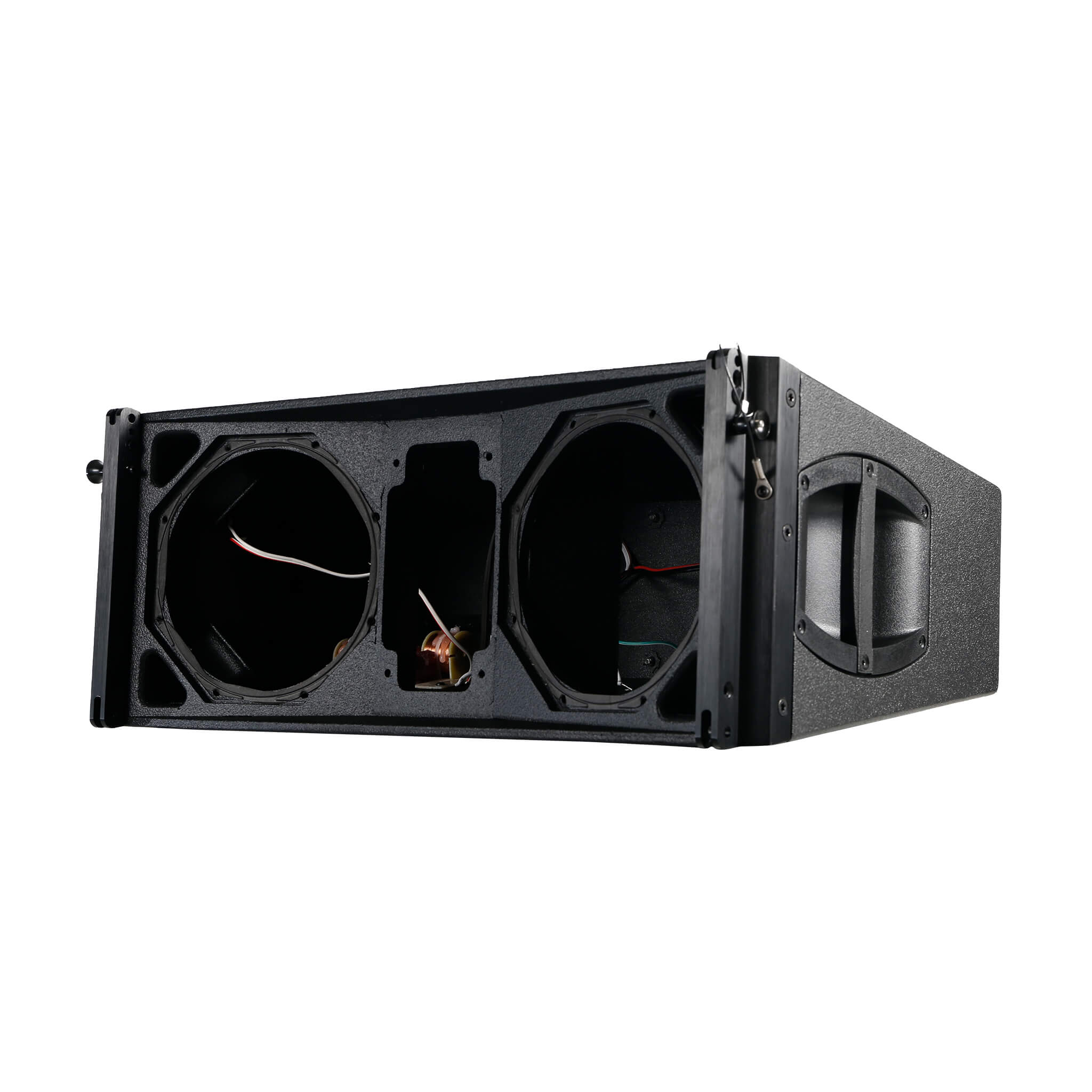 Y8-Y28F Compact line array, 2-way dual 8″ LF