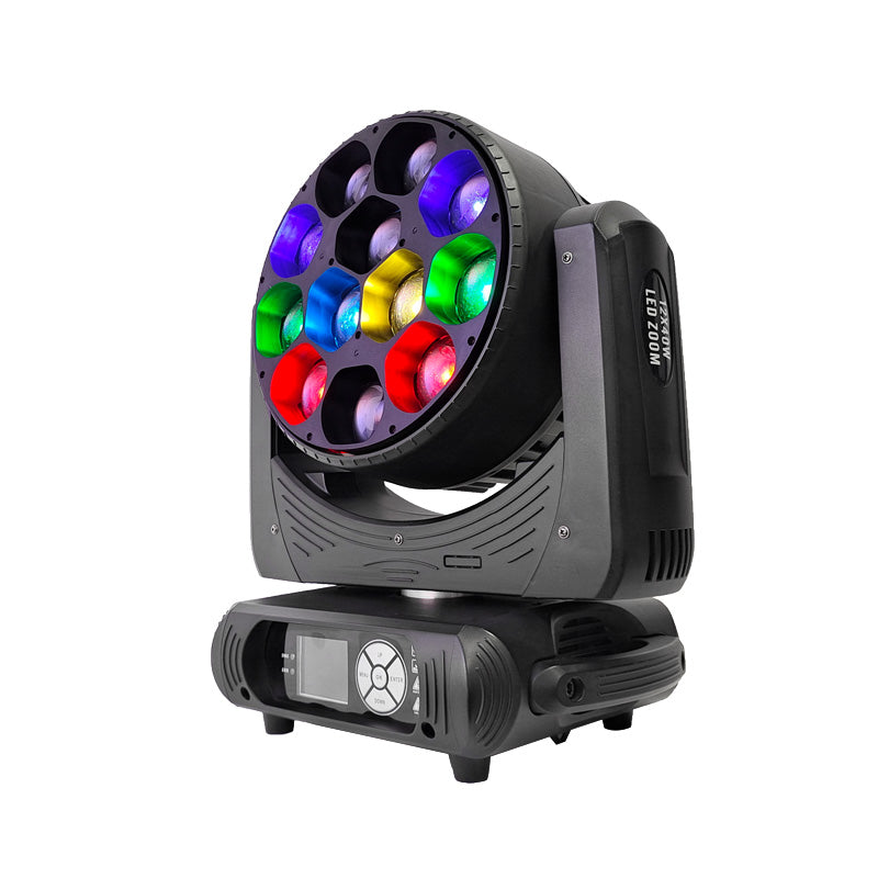 12x40W LED Moving Head Dyed Focus Stage Lighting