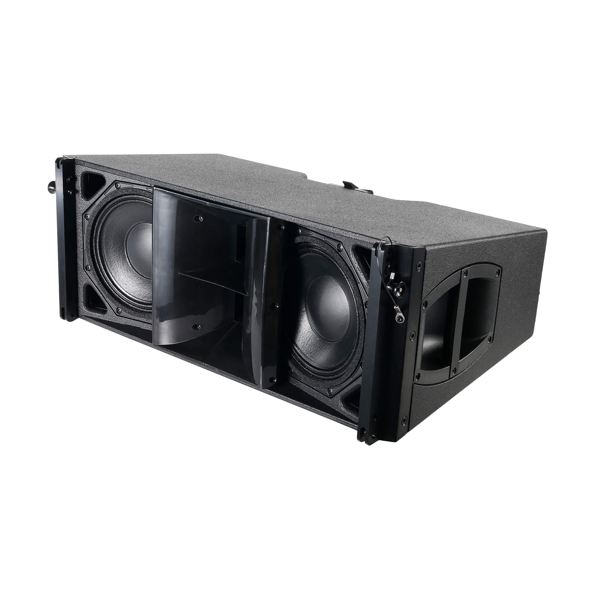 Y8-Y28F Compact line array, 2-way dual 8″ LF