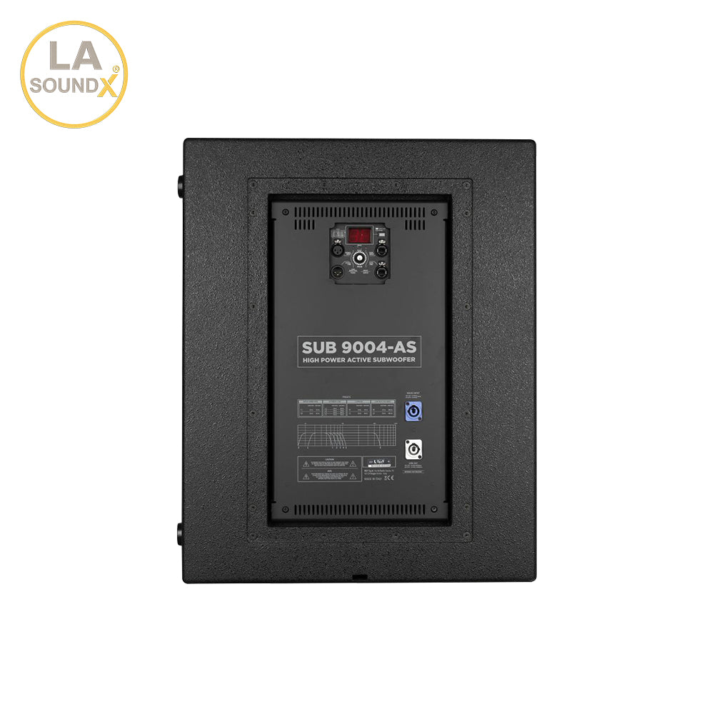 Ks28 subwoofer de alta potencia de referencia, doble 18"