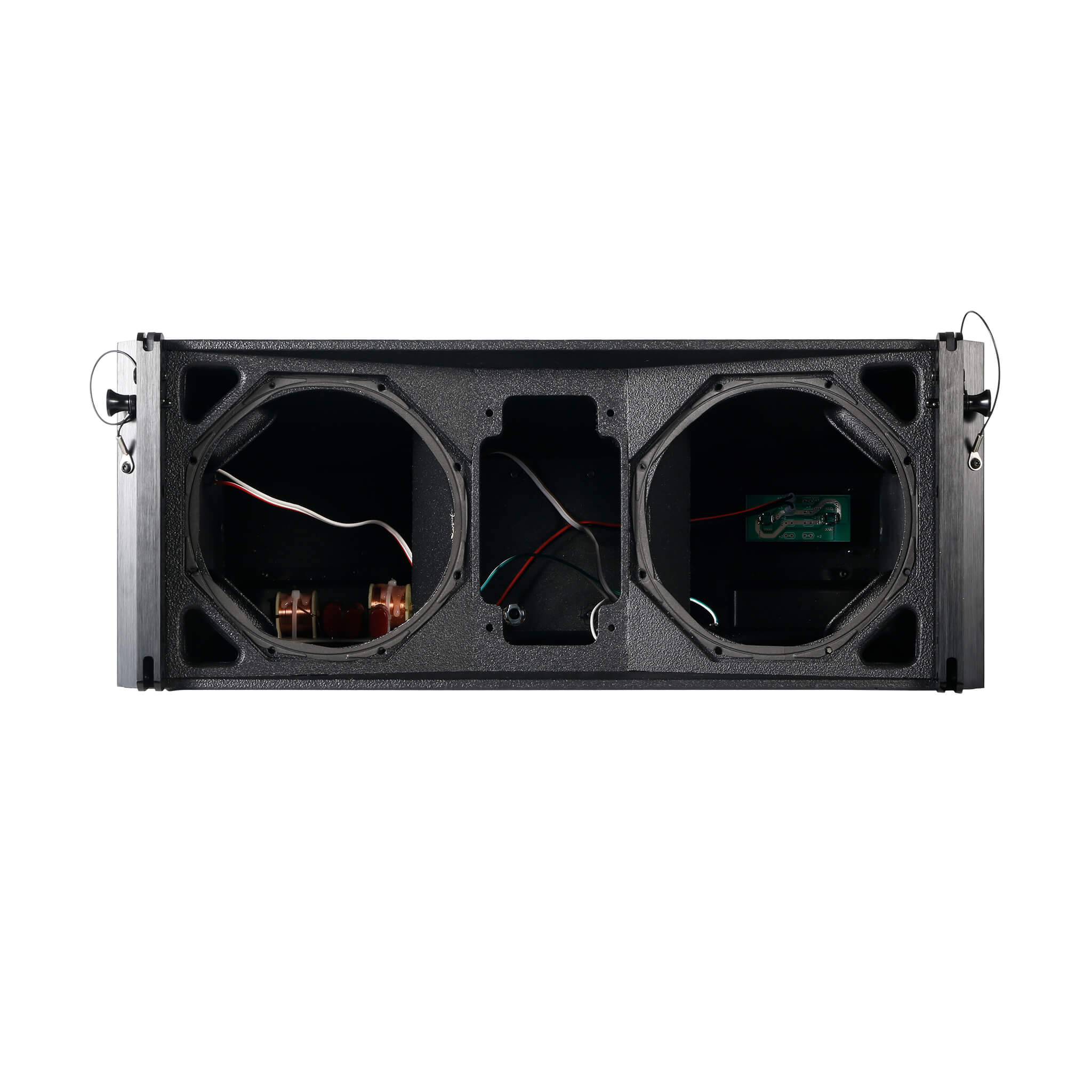Y8-Y28F Compact line array, 2-way dual 8″ LF
