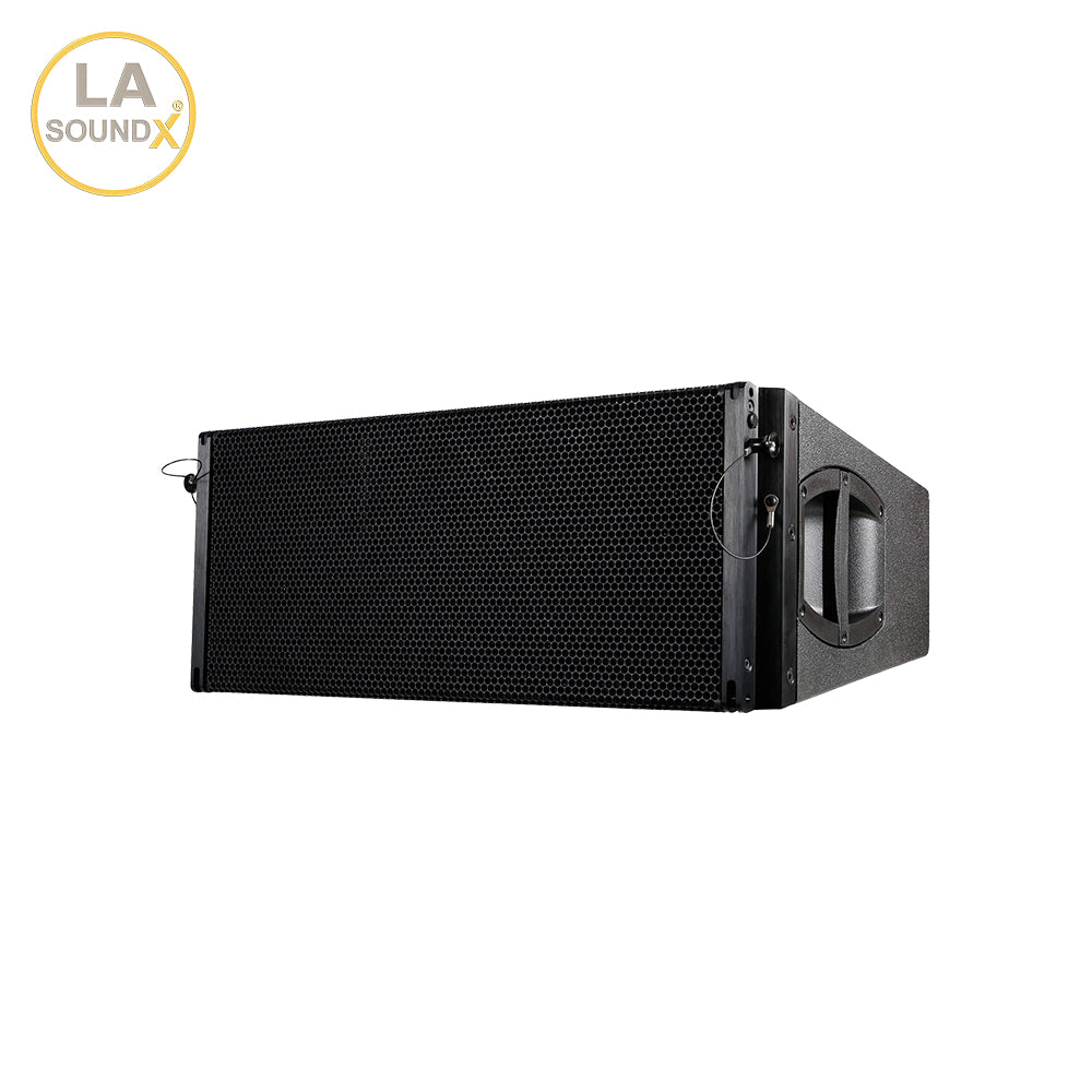 LA SOUNDX Y28F Dual 8 Inch 2-Way Passive Line Array Speaker 139dB Peak SPL 400W RMS/1600W Peak for Concert Touring PA Audio