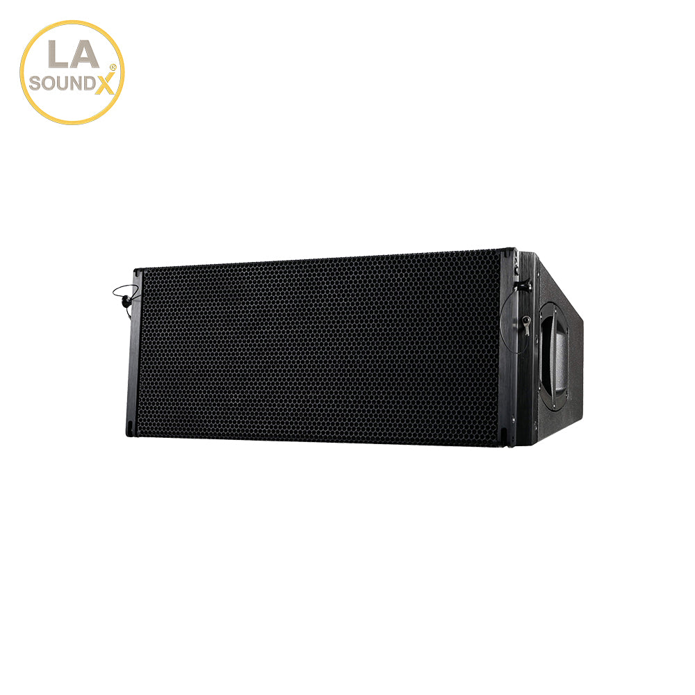 LA SOUNDX Y28F Dual 8 Inch 2-Way Passive Line Array Speaker 139dB Peak SPL 400W RMS/1600W Peak for Concert Touring PA Audio