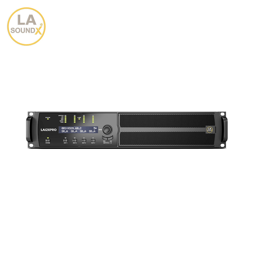 X120 PRO 4-channel amplified controller with DSP