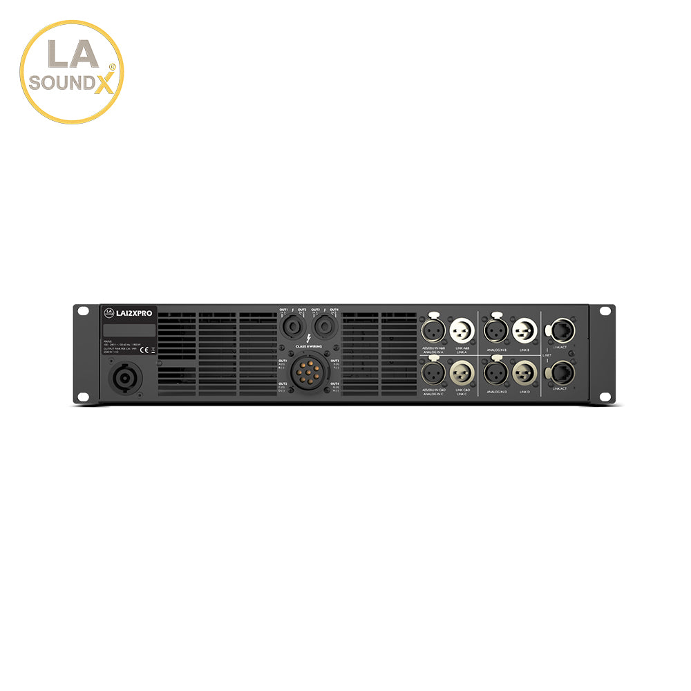 X120 PRO 4-channel amplified controller with DSP
