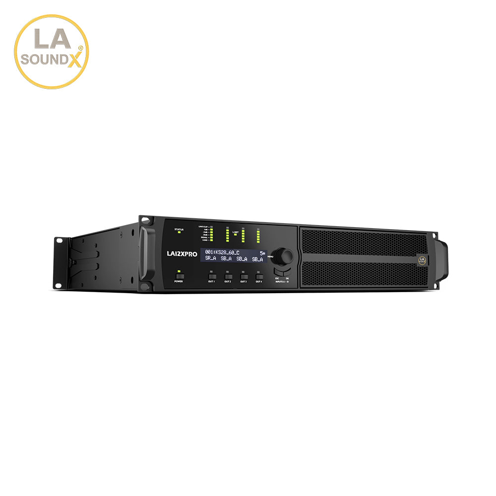 X120 PRO 4-channel amplified controller with DSP