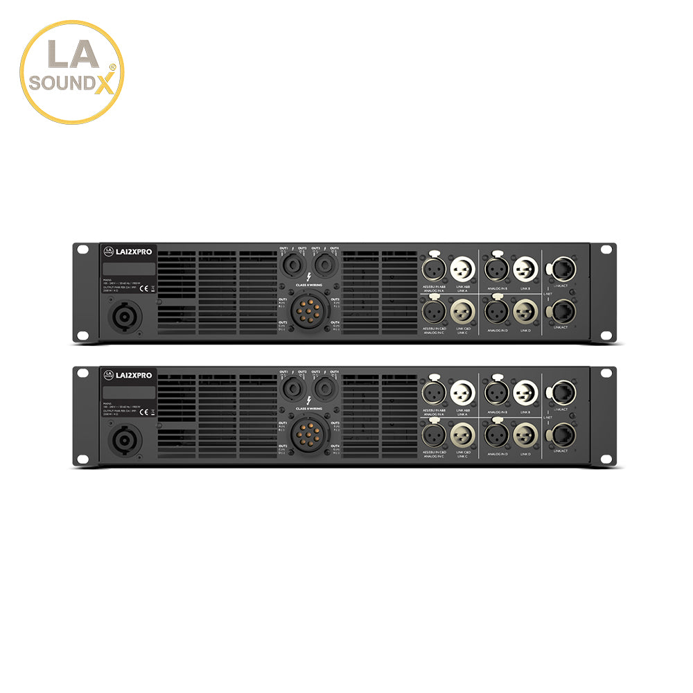 X120 PRO 4-channel amplified controller with DSP