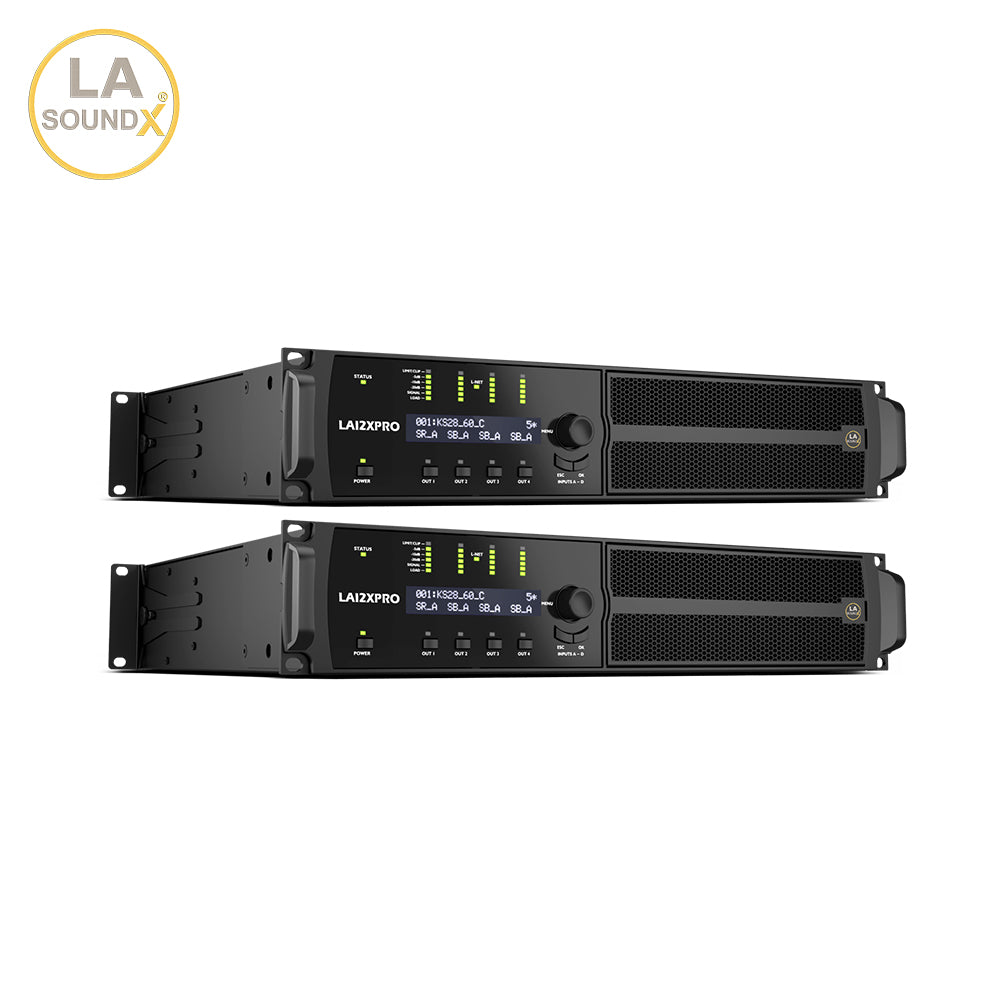 X120 PRO 4-channel amplified controller with DSP