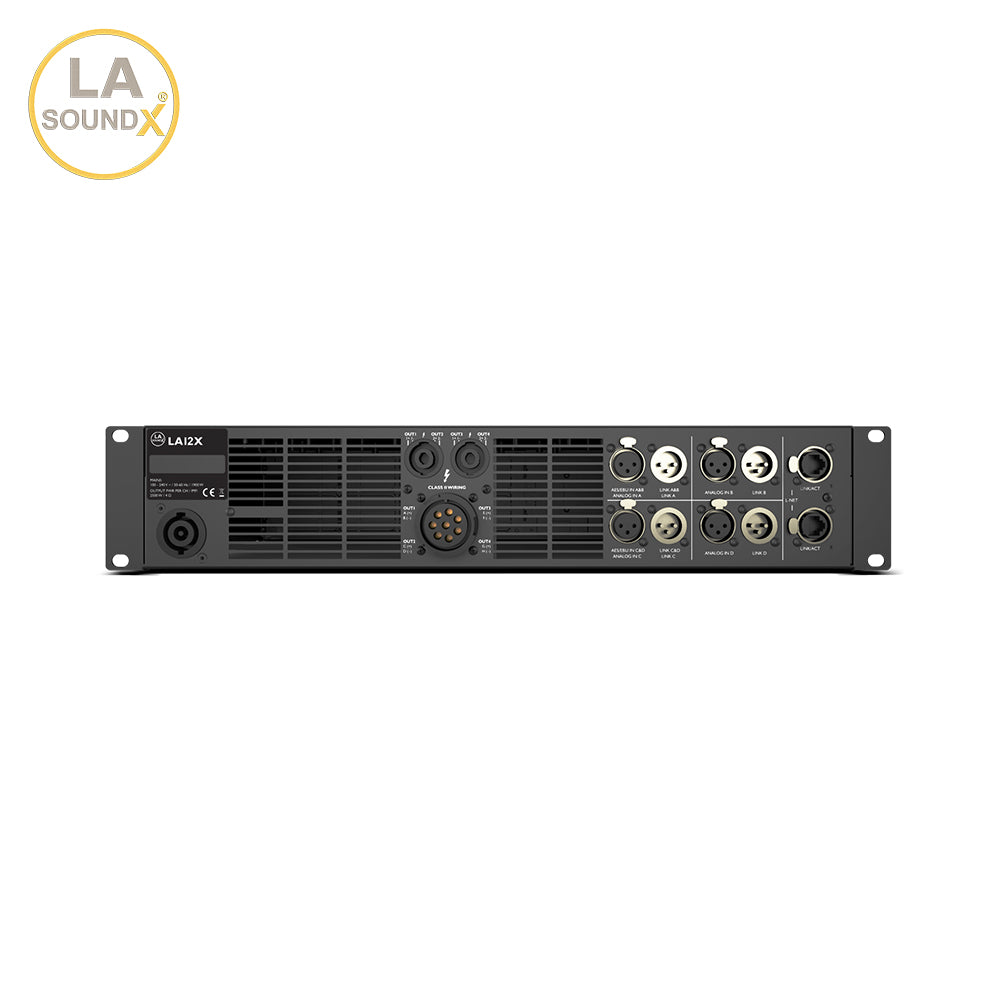 X120 4-channel amplified controller with DSP