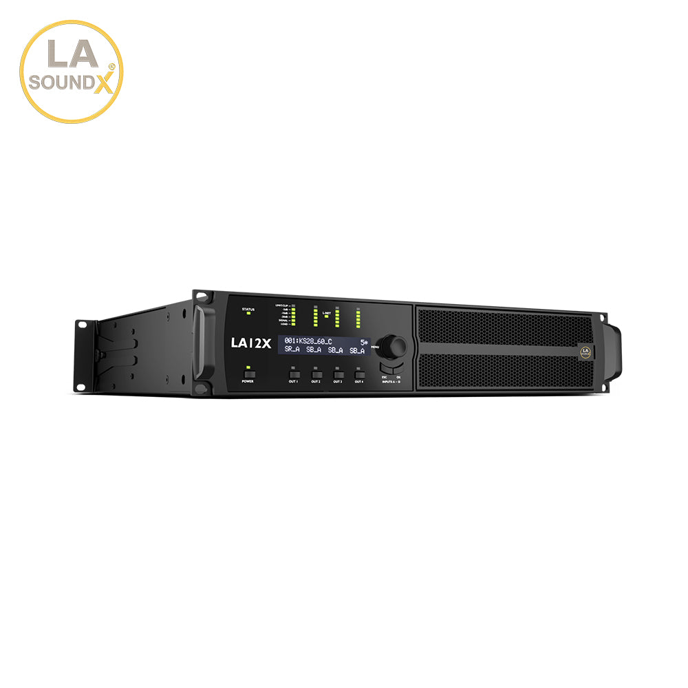 X120 4-channel amplified controller with DSP
