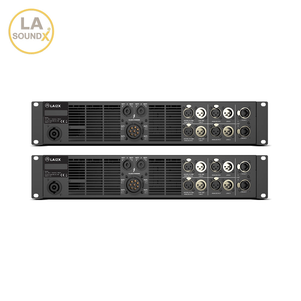 X120 4-channel amplified controller with DSP