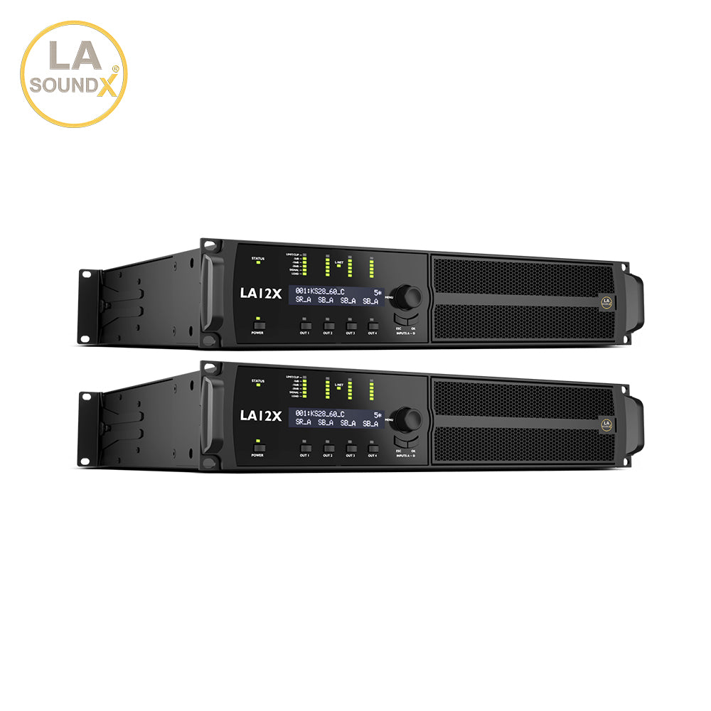 X120 4-channel amplified controller with DSP
