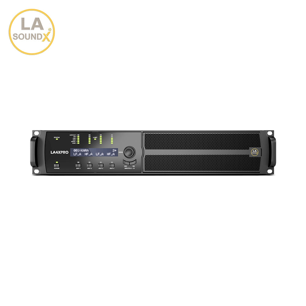 X40PRO 4-channel amplified controller with DSP