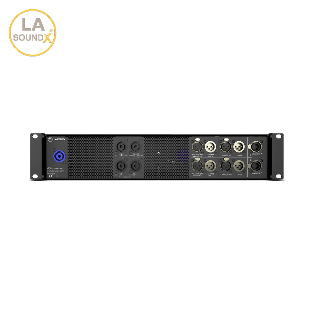 X40PRO 4-channel amplified controller with DSP