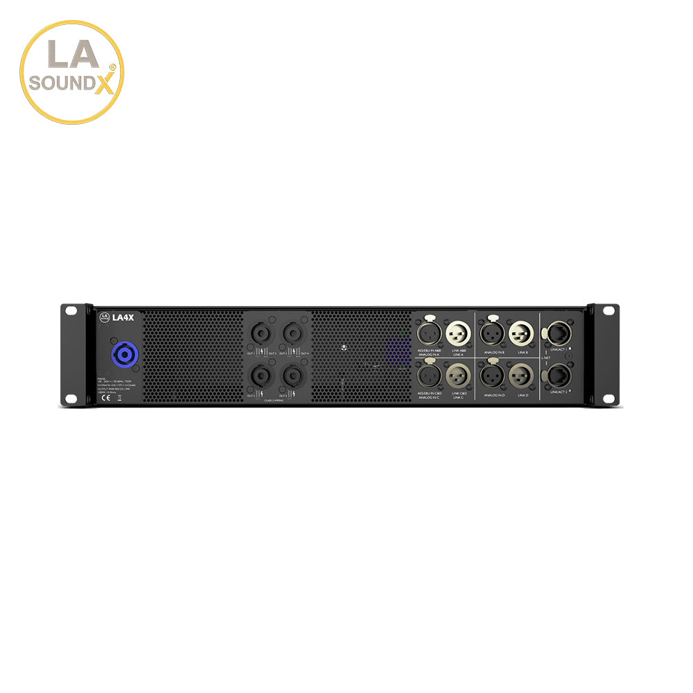 X40 4-channel amplified controller with DSP