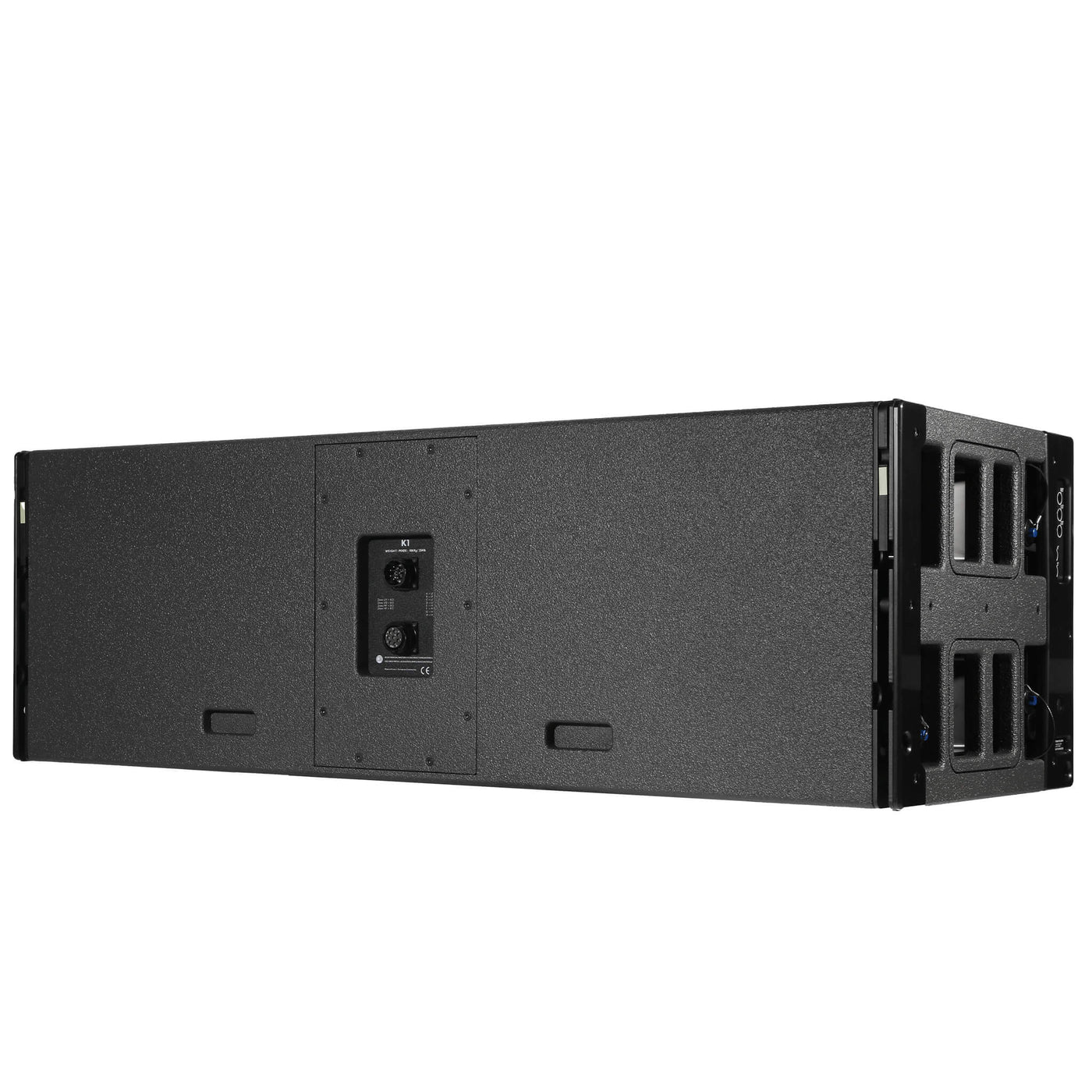 K1-K215 Large-format line array, 3-way active, dual 15″ LF