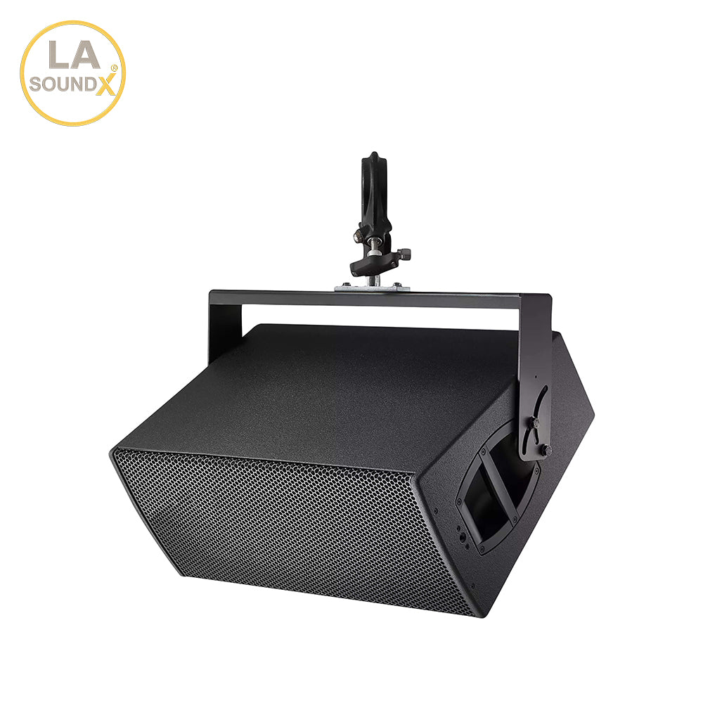 LA SOUNDX V210PF Dual 10-Inch 3-Way Passive Point Source Loudspeaker 140dB Max SPL 75° Coverage for Professional PA Audio