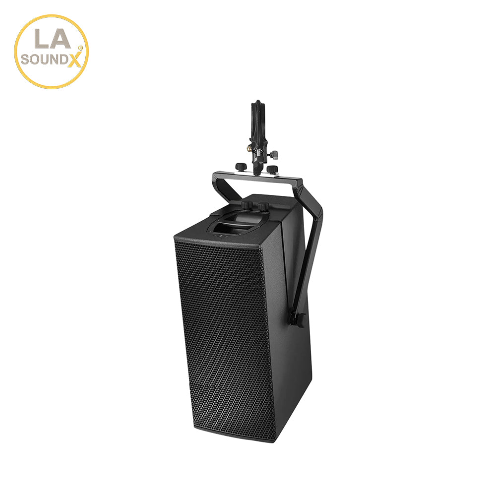 LA SOUNDX V210PF Dual 10-Inch 3-Way Passive Point Source Loudspeaker 140dB Max SPL 75° Coverage for Professional PA Audio