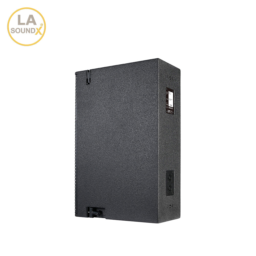 LA SOUNDX V210PW Dual 10-Inch 3-Way Passive Point Source Loudspeaker 139dB Max SPL 110° Wide Coverage for Professional PA Audio