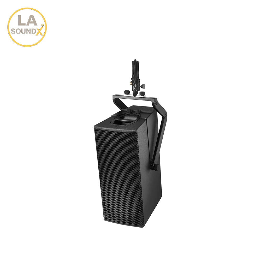 LA SOUNDX V210PW Dual 10-Inch 3-Way Passive Point Source Loudspeaker 139dB Max SPL 110° Wide Coverage for Professional PA Audio