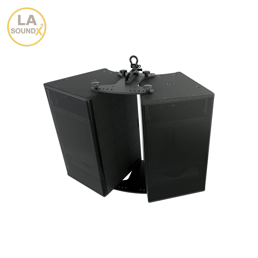 LA-X40 LASOUNDX Compact Dual 8” High-Power Point Source Loudspeaker