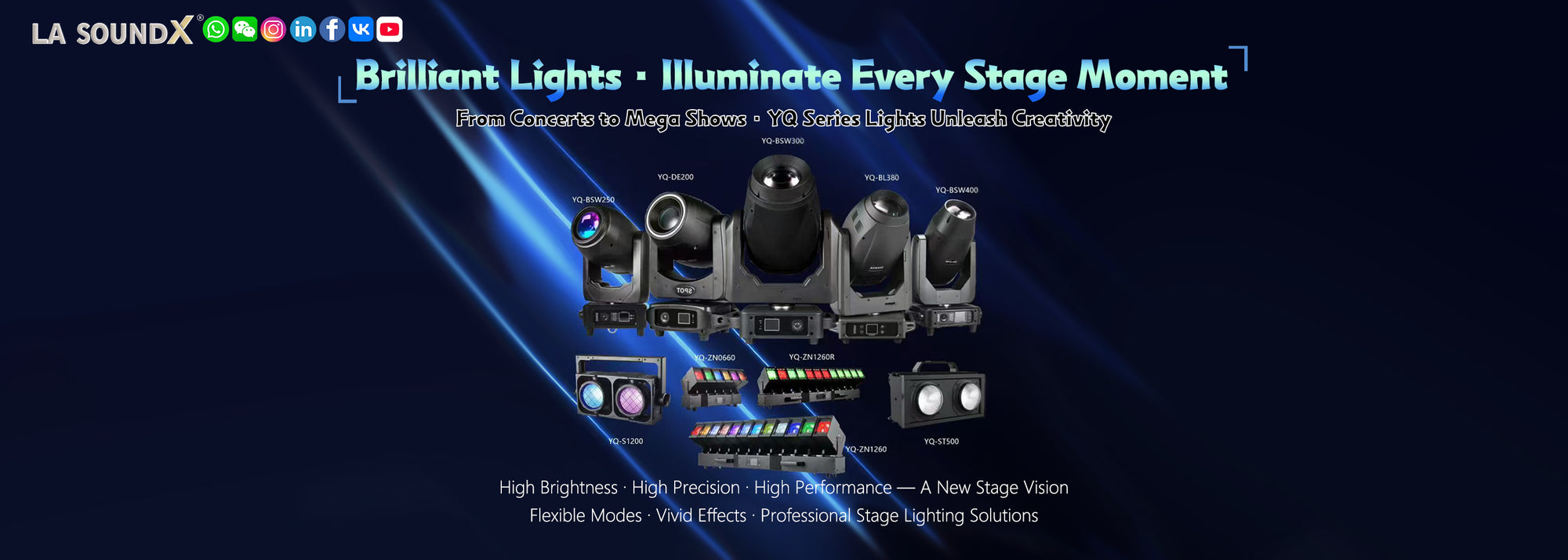 Stage lighting products
