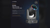 LA SOUNDX XA300I 300W LED Beam with RGB Auxiliary Ring Moving Head product video delivery 116