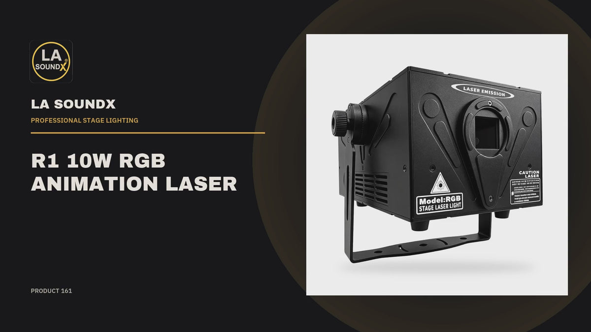 LA SOUNDX R1 10W RGB Animation Laser product video 01 delivery 161