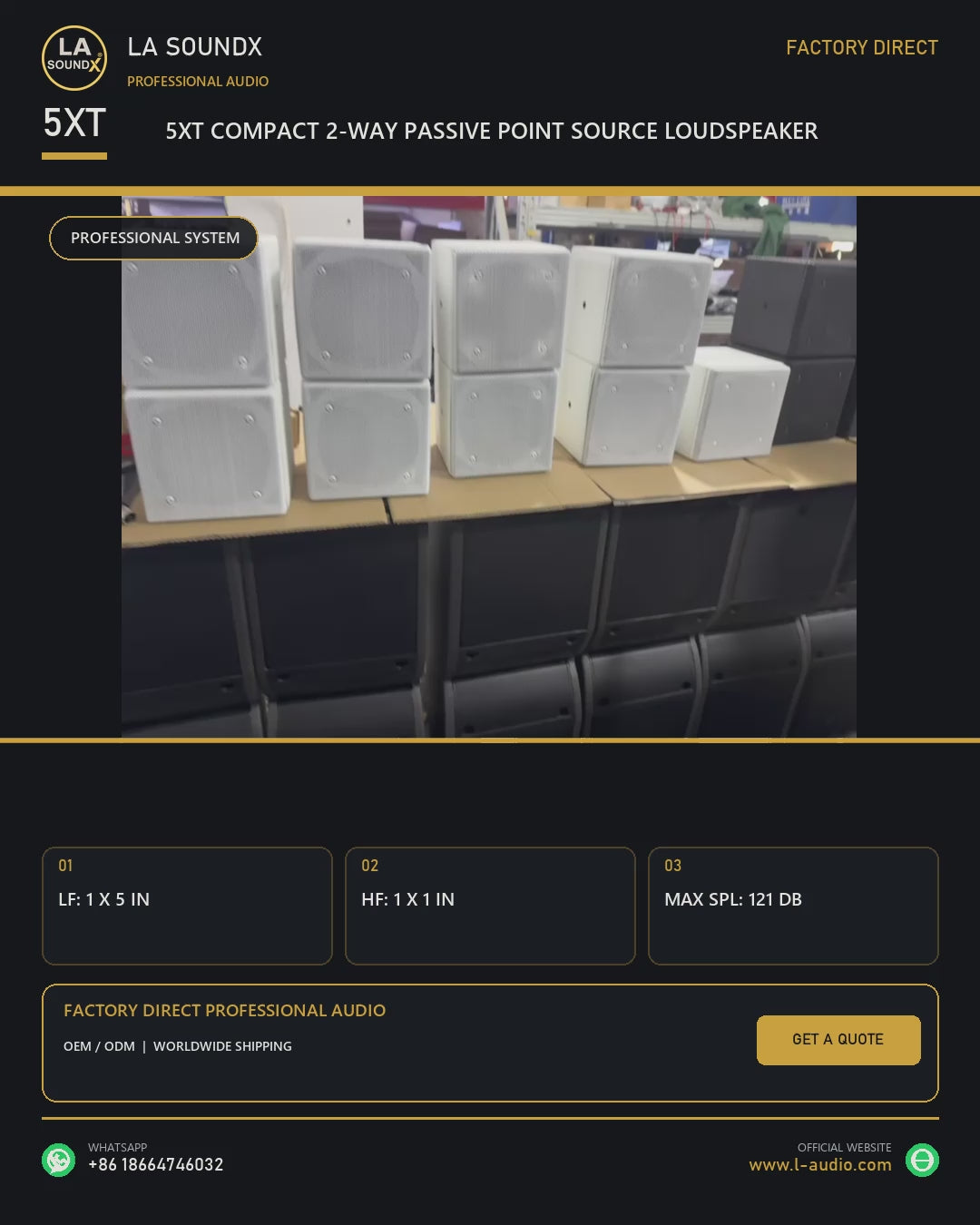LA SOUNDX 5XT English 4x5 product video 20260804