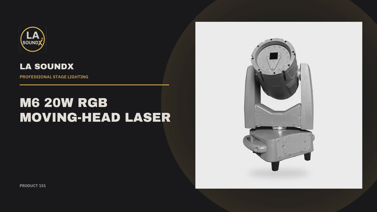 LA SOUNDX M6 20W RGB Outdoor Laser product video 01 delivery 151