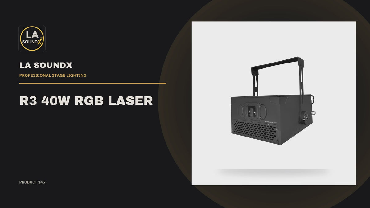 LA SOUNDX R3 40W RGB Outdoor Laser product video 01 delivery 145