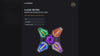 LA SOUNDX 4-leaf infinite-rotation bee-eye retro effect light product video delivery 043