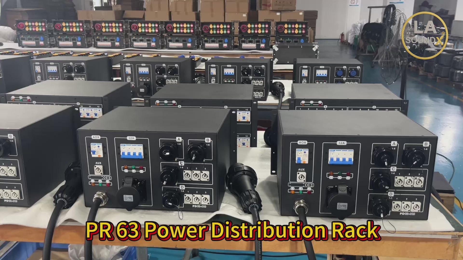 PR 63 power distribution rack product video